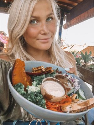 Yummy bowl of goodness  at Pels Supershop in Tibubeneng