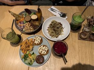 Like the Ticken Parmy and Spaghetti Carbonara the most 😍 at Pels Supershop in Tibubeneng