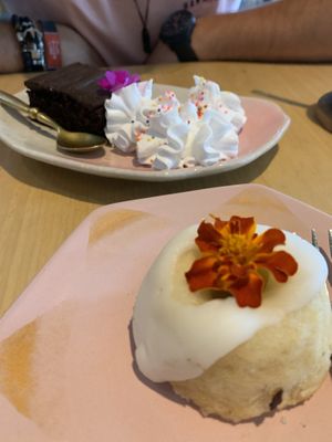 Brownie and Citrus Cake  at Pels Supershop in Tibubeneng