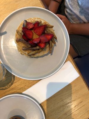 Pancakes at Pels Supershop in Tibubeneng