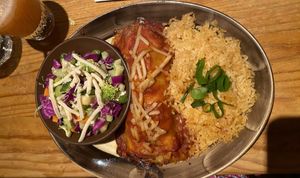 Vegan enchilada   at Montezuma's in Parkdale