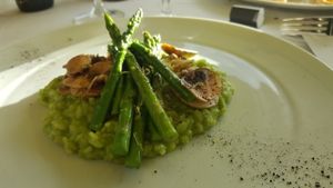 Asparagus Risotto  at Ferraro's Bar e Ristorante - Four Seasons Resort in Wailea