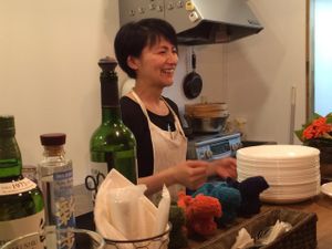 Naoko who owns this shop are very friendly！ at Kiboko in Tokyo