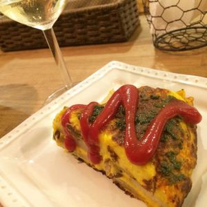 Spanish omelet that does not use egg
Delicious !!! at Kiboko in Tokyo