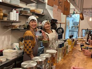 Such friendly servers - makes it very special to be here #Veganuary at Kiboko in Tokyo