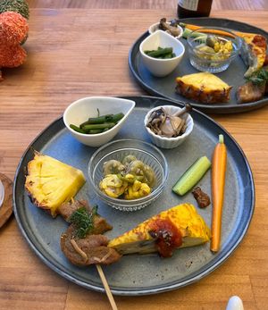 Starter platter  at Kiboko in Tokyo