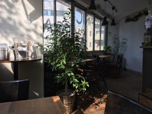 Dining space at Kiboko in Tokyo