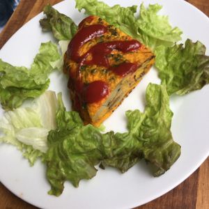 Spanish omelette  at Kiboko in Tokyo