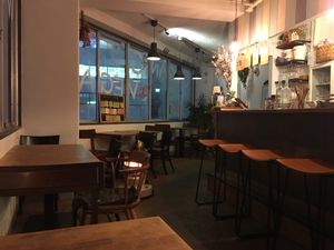 The interior at Kiboko in Tokyo