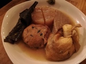 Oden at Kiboko in Tokyo