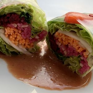 Summer rolls at Kiboko in Tokyo