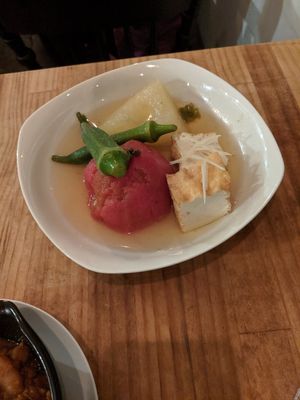 Summer special: Oben. You can choose what goes inside or have the chef custom choose for you! at Kiboko in Tokyo