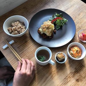 ランチ　 KiboKo一汁三菜ランチプレート at Kiboko in Tokyo