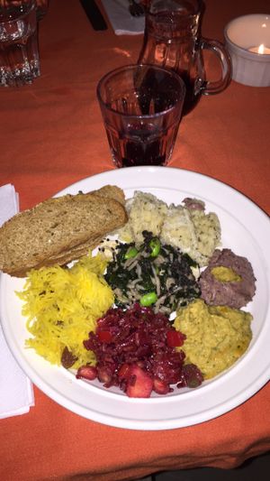 Some goodies from the buffet at Crunch at Crunch Kantine in Berlin