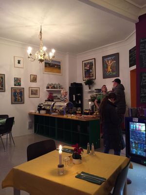 The counter at Crunch at Crunch Kantine in Berlin