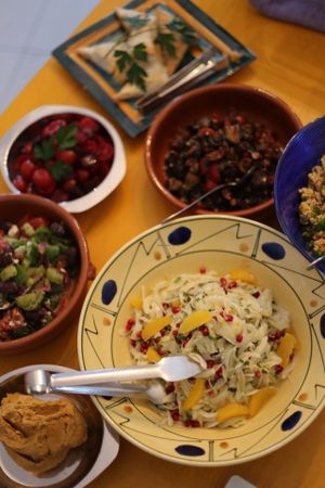 Salads at Crunch Kantine in Berlin