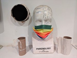 In the bathroom at Crunch Kantine at Crunch Kantine in Berlin