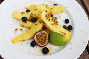 Pineapple Salad at Crunch Kantine in Berlin