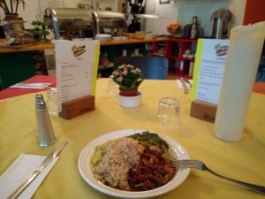 meal at Crunch Kantine in Berlin