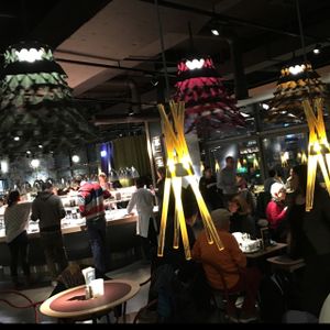 inside at Tibits in Luzern