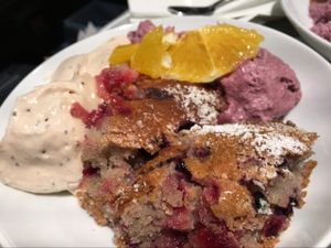 dessert at Tibits in Luzern