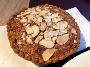 mini almond cake at Tibits in Luzern