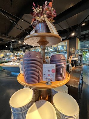 Umweltbewusst und "vegan"/pflanzliches Essen gehört doch immer Hand-in-Hand. at Tibits in Luzern