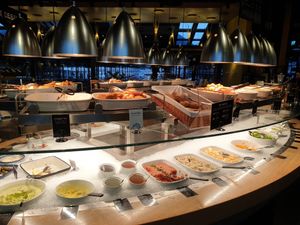 Buffet at Tibits in Luzern