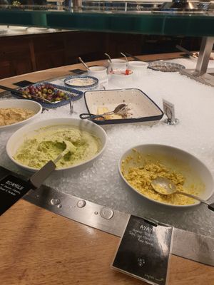 Buffet at Tibits in Luzern