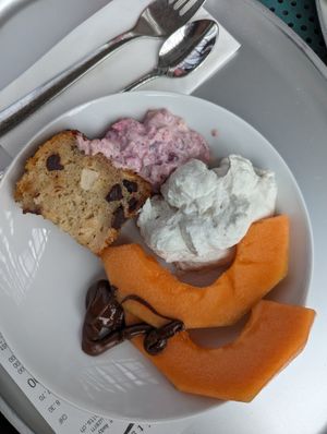 Desserts at Tibits in Luzern