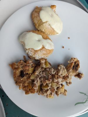 Sunday brunch desserts at Tibits in Luzern