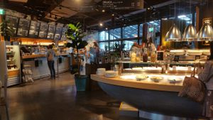 Interior at Tibits in Luzern