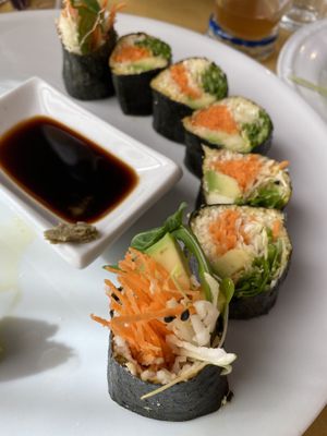 Sushi at Ecru in Rome