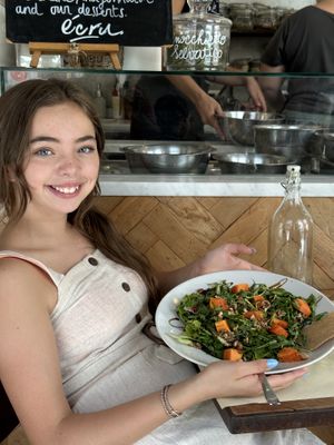 Large portions!  at Ecru in Rome