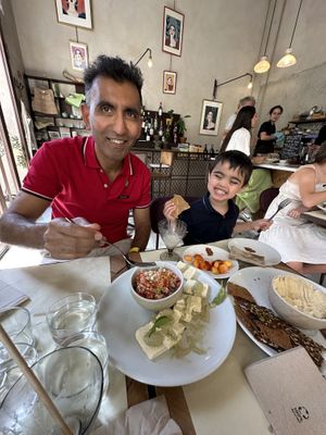 Happy family!   at Ecru in Rome