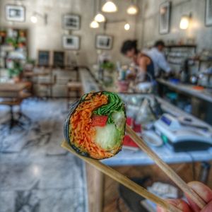 sushi raw at Ecru in Rome