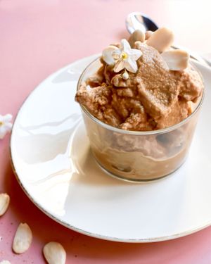 Coconut granita at Ecru in Rome