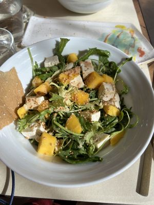 Thai salad  at Ecru in Rome