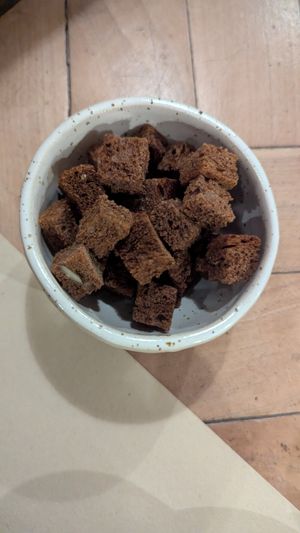 Croutons at Ecru in Rome