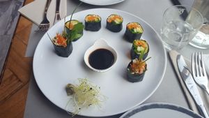Sushi at Ecru in Rome