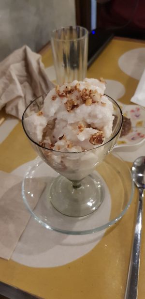 Almond Granita. at Ecru in Rome