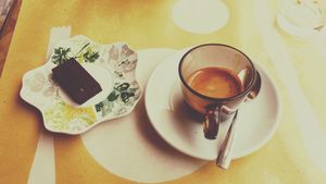 Chocolate and coffee ~ at Ecru in Rome