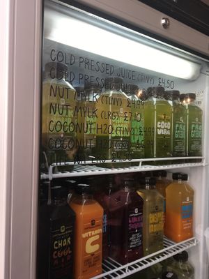 Cold Pressed and raw options. All great! at The Good Life Eatery in South West London