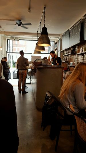 Counter at The Good Life Eatery in South West London