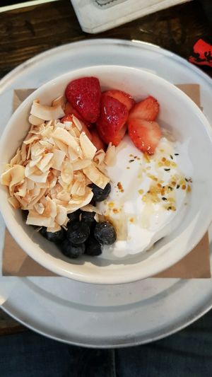 Vegan granola at The Good Life Eatery in South West London
