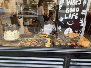 Bakery area  at The Good Life Eatery in South West London