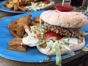The Veganer Burger at Sausalitos in Aachen