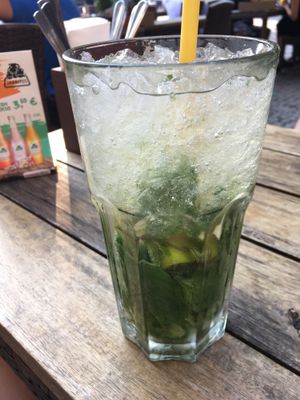 Moskito: virgin mojito  at Sausalitos in Aachen