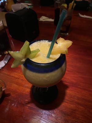 passion fruit juice  at Madre Tierra in Puerto Viejo De Talamanca