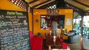 terrace at Madre Tierra in Puerto Viejo De Talamanca